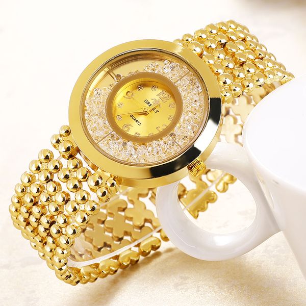 crystal rose gold women watches quartz clock mujer gift luxury rhinestone bracelet watches ladies fashion dress watch, Slivery;brown
crystal rose gold women watches quartz clock mujer gift luxury rhinestone bracelet watches ladies fashion dress watch, Slivery;brown