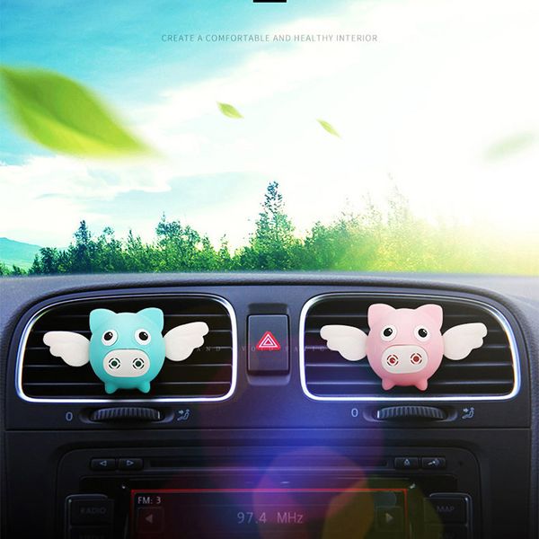 cute pig fragrance car air outlet perfume parfum car air freshener auto interior accessories decor for products
cute pig fragrance car air outlet perfume parfum car air freshener auto interior accessories decor for products