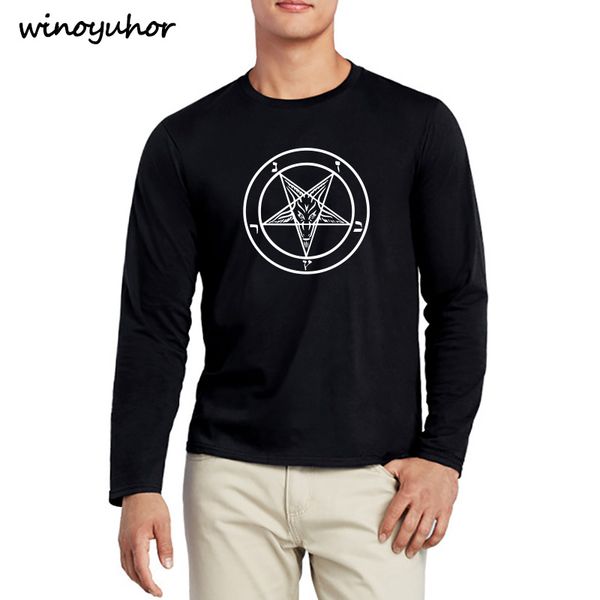 satanic goat baphomet t shirt men cotton 2019 new autumn style long sleeve printed t-shirt casual o-neck t-shirt brand, White;black
satanic goat baphomet t shirt men cotton 2019 new autumn style long sleeve printed t-shirt casual o-neck t-shirt brand, White;black