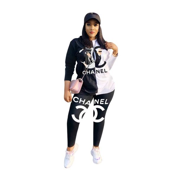 women tracksuit hoodie leggings outfits pullover pants sportswear +pants casual sports suit slim sport set fall new selling 2118, Black;white
women tracksuit hoodie leggings outfits pullover pants sportswear +pants casual sports suit slim sport set fall new selling 2118, Black;white