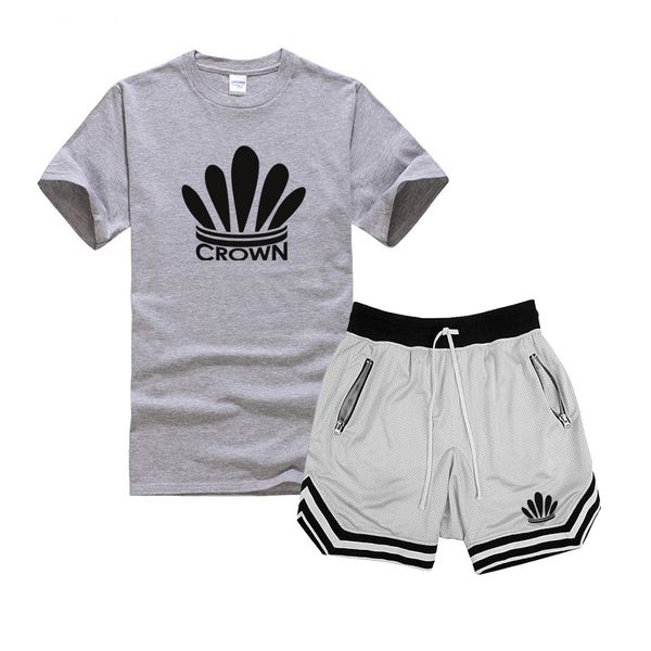 2020 summer sportswear men's sports suit fashion casual men's suit t-shirt quick-drying shorts new sportswear, Gray
2020 summer sportswear men's sports suit fashion casual men's suit t-shirt quick-drying shorts new sportswear, Gray