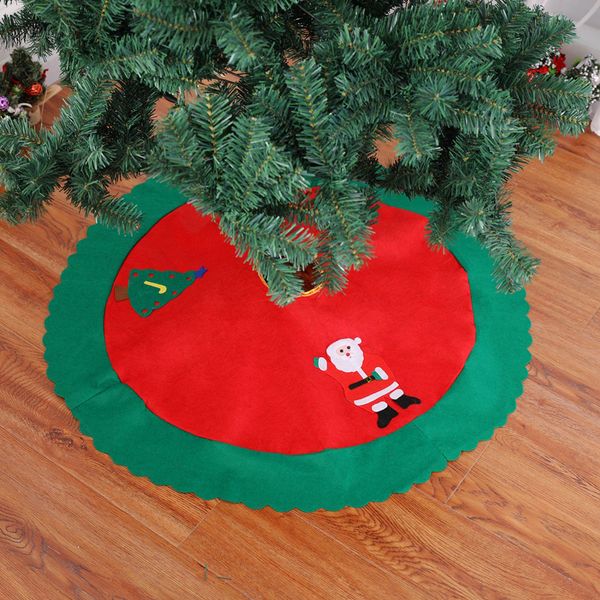 1pc new lovely red & green christmas tree skirt tree short cover decor old man christmas dress decoration
1pc new lovely red & green christmas tree skirt tree short cover decor old man christmas dress decoration
