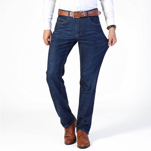 2019 spring new men's classic jeans small straight slim fit daning stretch pants jean brand male, Blue
2019 spring new men's classic jeans small straight slim fit daning stretch pants jean brand male, Blue