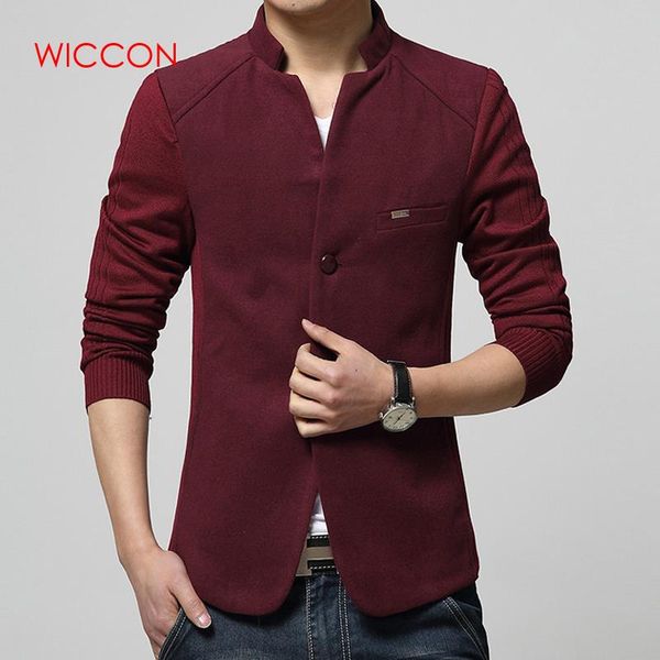 2019 new mens blazer patchwork suits for men red blazers slim fit woolen outwear coat costume homme blazer men, White;black
2019 new mens blazer patchwork suits for men red blazers slim fit woolen outwear coat costume homme blazer men, White;black