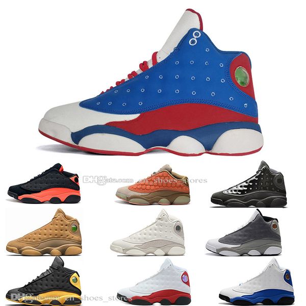 2019 13 13s Cap And Gown Terracotta Blush Mens Basketball Shoes Chicago Cat Black Infrared Flints Bred Men Sports Sneakers Designer EUR36-47
2019 13 13s Cap And Gown Terracotta Blush Mens Basketball Shoes Chicago Cat Black Infrared Flints Bred Men Sports Sneakers Designer EUR36-47