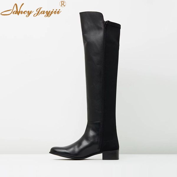 women shoes boots ladies knee-high square heel black solid round toe mature zipper leisure fashion nancyjayjii mature 2019
women shoes boots ladies knee-high square heel black solid round toe mature zipper leisure fashion nancyjayjii mature 2019
