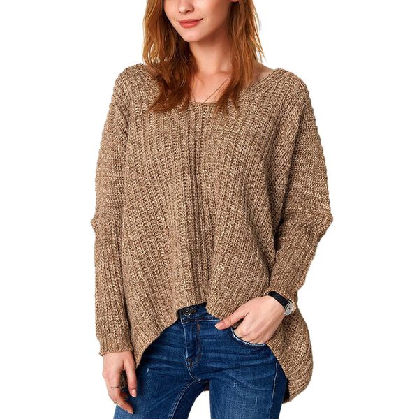 explosions foreign trade women's loose large size deep v-neck knitted shirt with thick needle variegated turtleneck female, White;black
explosions foreign trade women's loose large size deep v-neck knitted shirt with thick needle variegated turtleneck female, White;black
