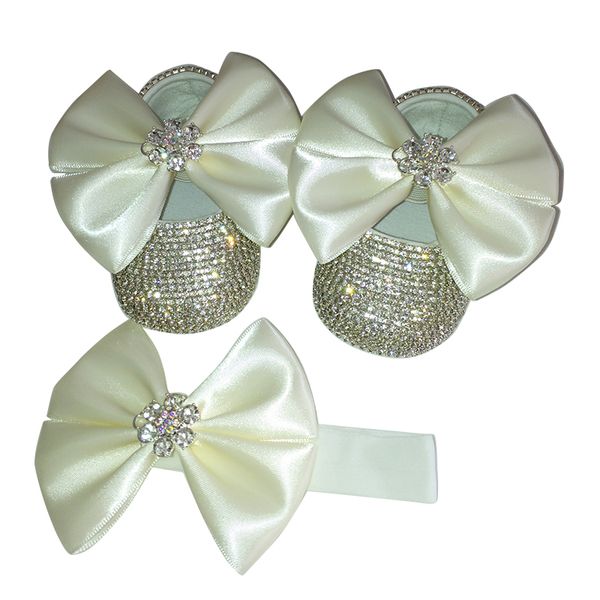 bowknot custom sparkle bling crystals rhinestones baby girls shoes infant 0-1y ribbon princess shoes first walkers hairband
bowknot custom sparkle bling crystals rhinestones baby girls shoes infant 0-1y ribbon princess shoes first walkers hairband