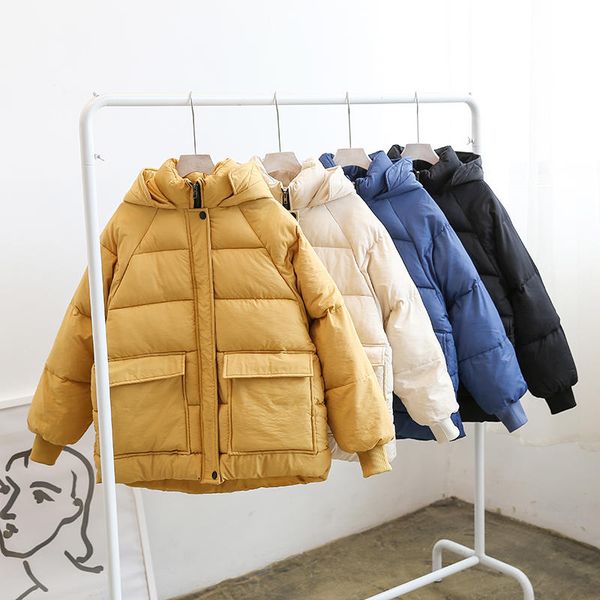 new down cotton coat women loose winter parka jacket warm thick coat female hooded long sleeve women winter jacket padded q1923, Tan;black
new down cotton coat women loose winter parka jacket warm thick coat female hooded long sleeve women winter jacket padded q1923, Tan;black