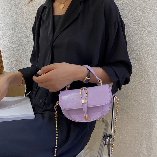 2020 new shoulder bag women's casual fashion korean version of the simple chain small bag messenger semicircle saddle
2020 new shoulder bag women's casual fashion korean version of the simple chain small bag messenger semicircle saddle