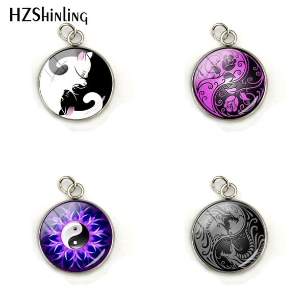 new fashion yin yang cats pattern glass cabochon pendant yoga zen jewelry charms christmas gift for yoga lover wholesale, Silver
new fashion yin yang cats pattern glass cabochon pendant yoga zen jewelry charms christmas gift for yoga lover wholesale, Silver