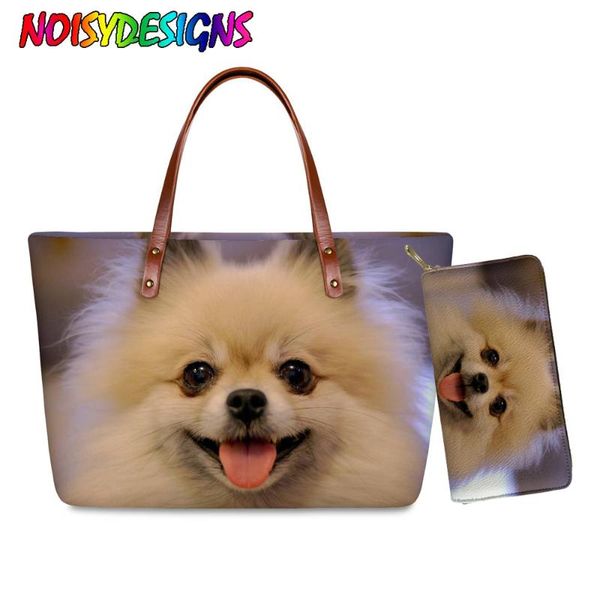 noisydesigns 2pcs fashion handbags & purse cute pomeranian dog printed women handbags tote bag for female travel pu wallets
noisydesigns 2pcs fashion handbags & purse cute pomeranian dog printed women handbags tote bag for female travel pu wallets