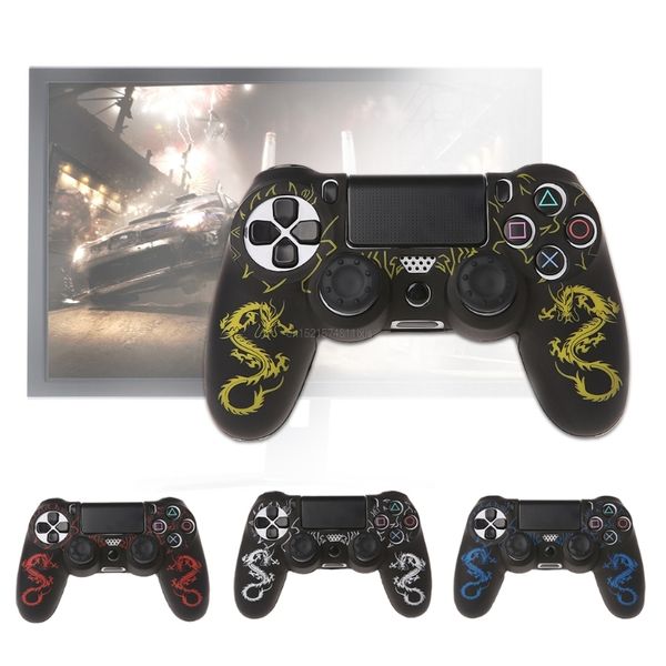 new china dragon soft protective silicone rubber game handle cover box + 2 joystick covers for ps4 controller
new china dragon soft protective silicone rubber game handle cover box + 2 joystick covers for ps4 controller