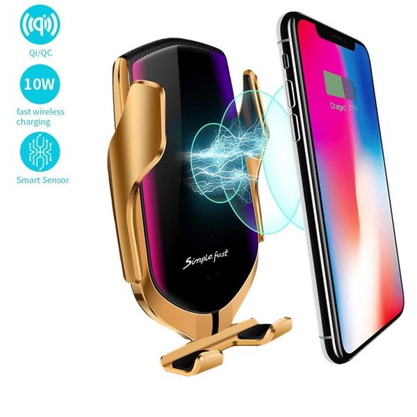 2019 for wearable devices automatic clamping smart ir sensor car mount wireless charger holder support dropshipping
2019 for wearable devices automatic clamping smart ir sensor car mount wireless charger holder support dropshipping