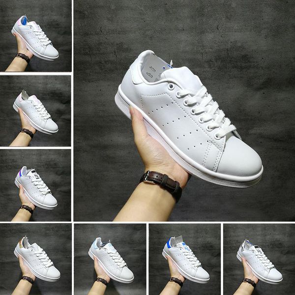 new classic stan smith классическая повседневная обувь для мужчин и женщин тройной черный белый золотой уличной кожи спортивный дизайнер кро, Black
new classic stan smith классическая повседневная обувь для мужчин и женщин тройной черный белый золотой уличной кожи спортивный дизайнер кро, Black