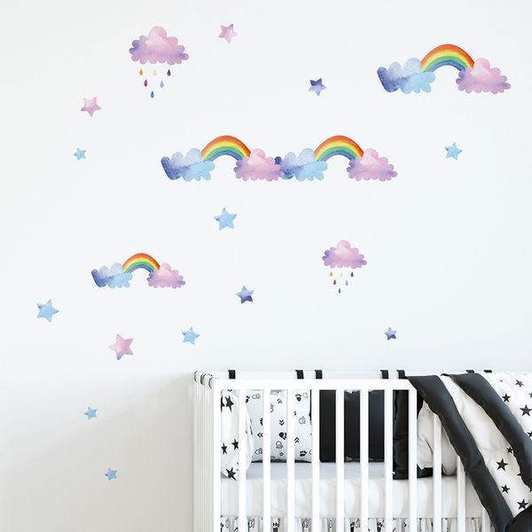 cartoon cloud rainbow wall stickers for baby kids rooms bedroom wardrobe home decoration mural nursery layout stickers wallpaper
cartoon cloud rainbow wall stickers for baby kids rooms bedroom wardrobe home decoration mural nursery layout stickers wallpaper