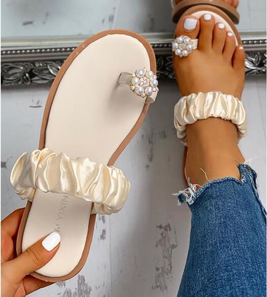 2020 women sandals flat toe flower pearl summer bohemian women's casual shoes flat beach casual ladies plus size sandals girls, Black
2020 women sandals flat toe flower pearl summer bohemian women's casual shoes flat beach casual ladies plus size sandals girls, Black