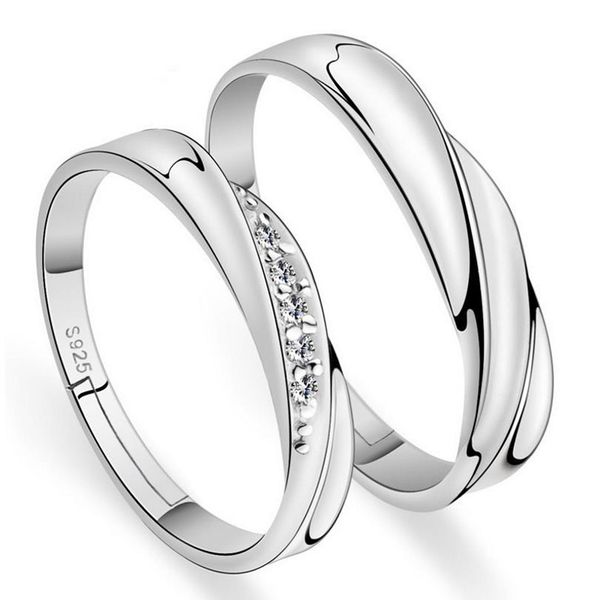 925 sterling silver open rings for women men romantic adjustable rings for lover bague femme couple engament 3y496, Slivery;golden
925 sterling silver open rings for women men romantic adjustable rings for lover bague femme couple engament 3y496, Slivery;golden