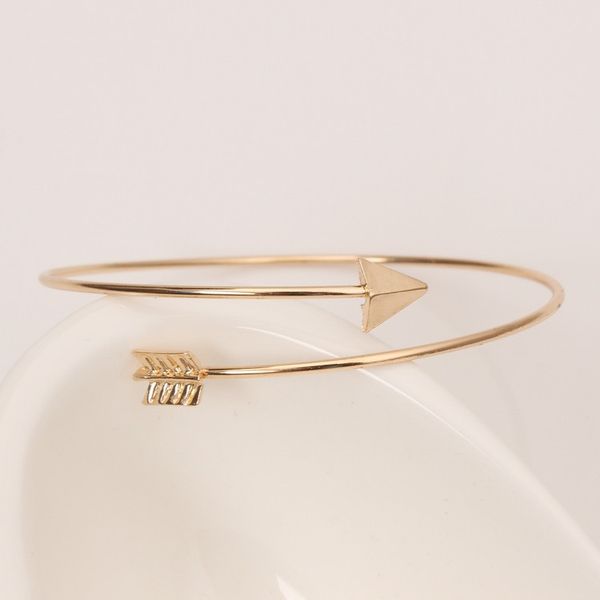 bangle wholesale european american simple arrow bracelet rose gold alloy personality creative open manufacturers spot, Black
bangle wholesale european american simple arrow bracelet rose gold alloy personality creative open manufacturers spot, Black