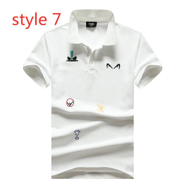 italy brand 2020 summer tide little monster eyes f letter floral embroidery men's short sleeve business casual lapel t-shirt polo shirt, Black;brown
italy brand 2020 summer tide little monster eyes f letter floral embroidery men's short sleeve business casual lapel t-shirt polo shirt, Black;brown