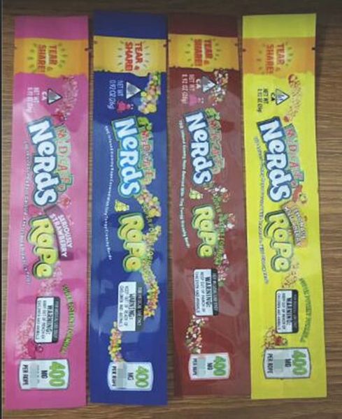 NeRds ROPE Exotic 420 Infused Gummies 710 Edibles Packaging Long Three edge-sealing Bag Smell Proof Candy Food package Bag
NeRds ROPE Exotic 420 Infused Gummies 710 Edibles Packaging Long Three edge-sealing Bag Smell Proof Candy Food package Bag