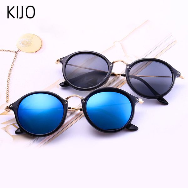 kijo round sunglasses coating retro men women brand sunglasses vintage mirrored glasses, White;black
kijo round sunglasses coating retro men women brand sunglasses vintage mirrored glasses, White;black