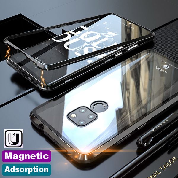 Luxury Clear Tempered Glass Magnetic Metal Phone Case For HUAWEI Mate 20 Pro Mate 20 Lite 20 X Case Cover For Mate20 20x 20Pro
Luxury Clear Tempered Glass Magnetic Metal Phone Case For HUAWEI Mate 20 Pro Mate 20 Lite 20 X Case Cover For Mate20 20x 20Pro