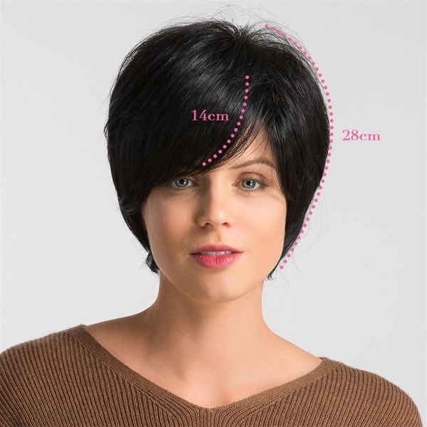 natural black human hair short wigs with inclined bangs heat resistant with wig net cap for women 10 inch
natural black human hair short wigs with inclined bangs heat resistant with wig net cap for women 10 inch