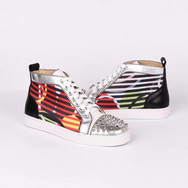arrival casual shoe man woman sneaker fashion spikes rhinestone red bottom gold silver wedding designer rive shoes 35-46, Black
arrival casual shoe man woman sneaker fashion spikes rhinestone red bottom gold silver wedding designer rive shoes 35-46, Black