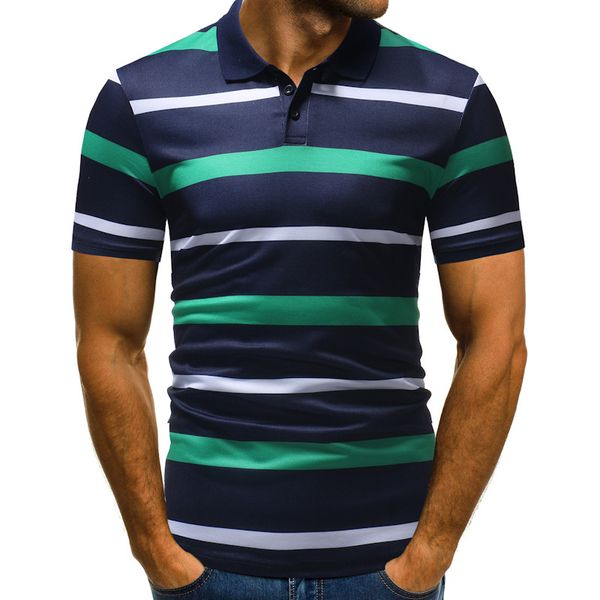 striped summer slim mens polos lapel neck short sleeve patchwork summer mens tees contrast color casual business male top, White;black
striped summer slim mens polos lapel neck short sleeve patchwork summer mens tees contrast color casual business male top, White;black