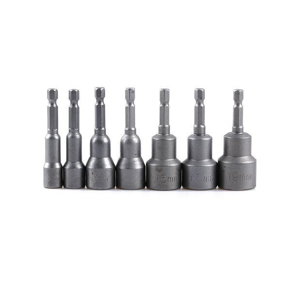 6mm~19mm professional magnetic nut driver set metric socket 1/4" hex shank impact drill bit adapter for power tools
6mm~19mm professional magnetic nut driver set metric socket 1/4" hex shank impact drill bit adapter for power tools