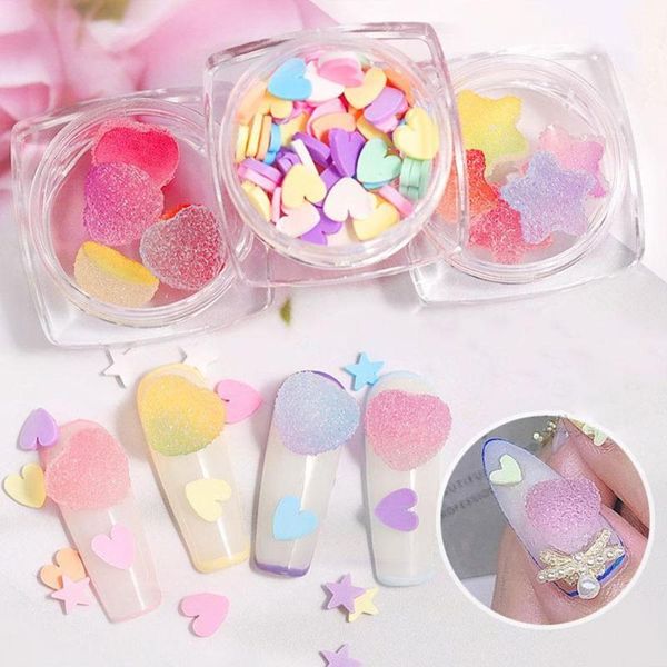 art decoration beauty nail jewelry fudge nail decoration mixed color peach heart soft pottery candy color diy drill jewelry, Silver;gold
art decoration beauty nail jewelry fudge nail decoration mixed color peach heart soft pottery candy color diy drill jewelry, Silver;gold