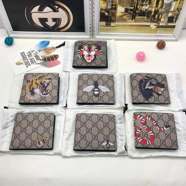 Cla ic fa hion genuine leather men wallet card holder more letter credit card bu card wallet for women with box 451268
Cla ic fa hion genuine leather men wallet card holder more letter credit card bu card wallet for women with box 451268