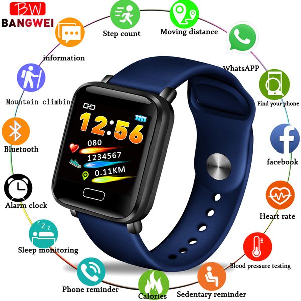 2019bangwei smart sport watch men women's ip67 waterproof watches heart rate monitor pedometer tracker watch for ios android+box, Slivery;brown
2019bangwei smart sport watch men women's ip67 waterproof watches heart rate monitor pedometer tracker watch for ios android+box, Slivery;brown