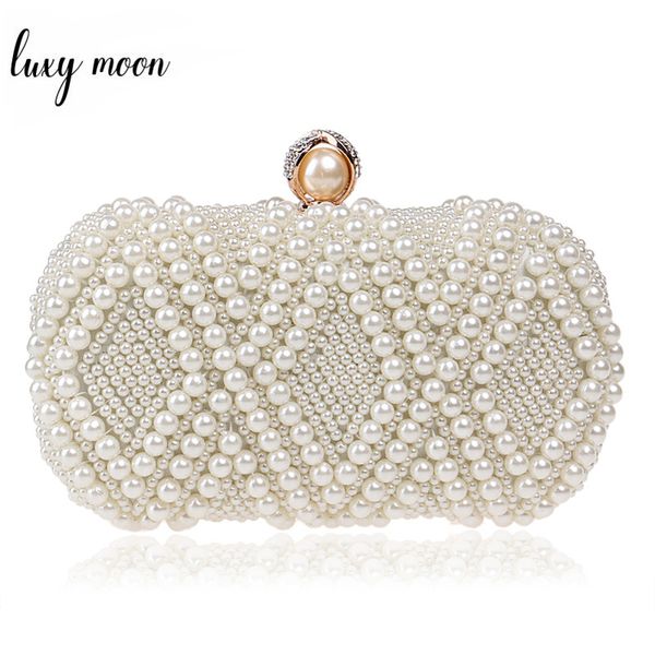 new pearls evening clutch bags white bead day clutch luxury rhinestone wedding bride purse chain mini handbag shoulder bags
new pearls evening clutch bags white bead day clutch luxury rhinestone wedding bride purse chain mini handbag shoulder bags