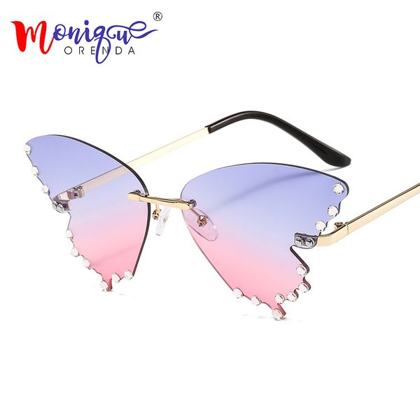 butterfly sunglasses women men fashion rimless flame sun glass rhinestones mirror cat eye eyewear uv400 oculos masculino, White;black
butterfly sunglasses women men fashion rimless flame sun glass rhinestones mirror cat eye eyewear uv400 oculos masculino, White;black