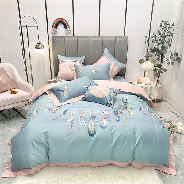 4/7pcs egyptian cotton duvet cover sets king size feather bedding sets pillowcases embroidery bed cover bed linen
4/7pcs egyptian cotton duvet cover sets king size feather bedding sets pillowcases embroidery bed cover bed linen