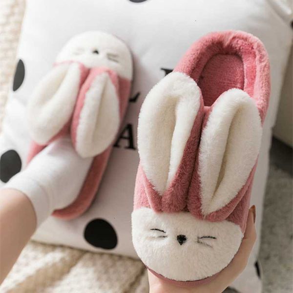winter home slippers women warm cotton fabric slipper indoor mute non-slip ears flat women shoes fur slides, Black
winter home slippers women warm cotton fabric slipper indoor mute non-slip ears flat women shoes fur slides, Black