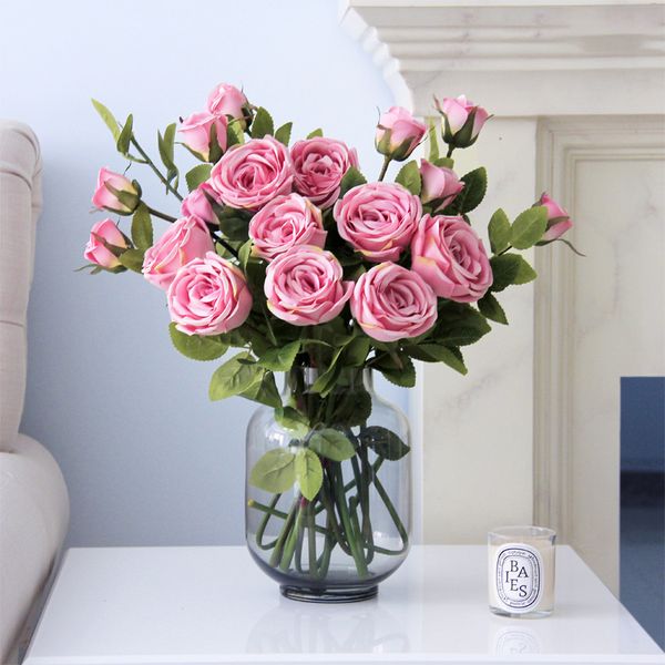 vintage artificial peony silk flowers rose flowers fake branch bouquet home wedding living room decoration
vintage artificial peony silk flowers rose flowers fake branch bouquet home wedding living room decoration