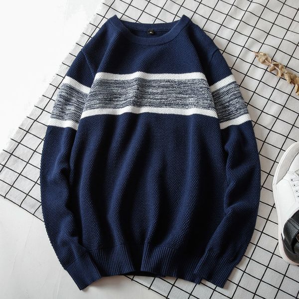 zogaa 100% cotton o-neck pullovers mens sweaters coarse wool full striped casual sweater hombre 2019 autumn patchwork, White;black
zogaa 100% cotton o-neck pullovers mens sweaters coarse wool full striped casual sweater hombre 2019 autumn patchwork, White;black