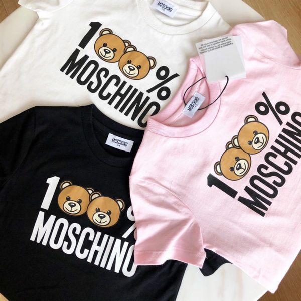children designer tshirts fashion tees 2020 summer brand letters printed with bear pattern boys girls luxury t-shirts wholesale, Blue
children designer tshirts fashion tees 2020 summer brand letters printed with bear pattern boys girls luxury t-shirts wholesale, Blue
