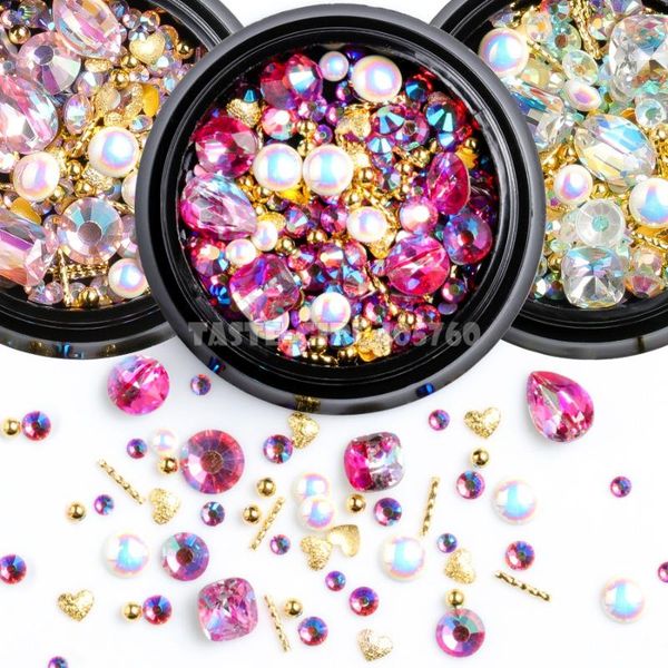 mix shapes glitter jewel pearls gold metal bar beads frosted heart-shaped nail art rhinestones gems decals manicure diy tips, Silver;gold
mix shapes glitter jewel pearls gold metal bar beads frosted heart-shaped nail art rhinestones gems decals manicure diy tips, Silver;gold