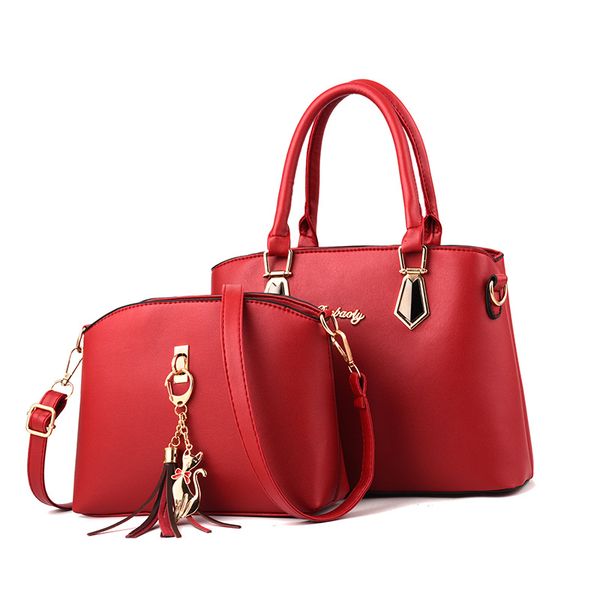 the new woman bag designer bags women 2 pcs/set composite bags 2020 female leather handbag shoulder messenger bag
the new woman bag designer bags women 2 pcs/set composite bags 2020 female leather handbag shoulder messenger bag