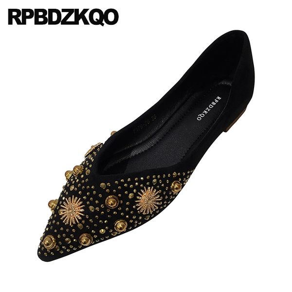 2019 crystal pointed toe black diamond rhinestone suede pointy women designer slip on ladies beautiful flats shoes spring autumn
2019 crystal pointed toe black diamond rhinestone suede pointy women designer slip on ladies beautiful flats shoes spring autumn