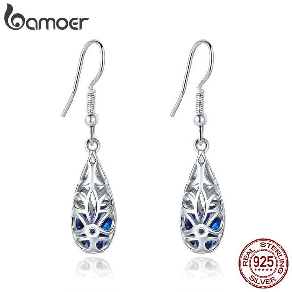 bamoer 100% 925 sterling silver droplets geometric simple openwork drop earrings for women authentic silver jewelry sce466 c19041101, Golden
bamoer 100% 925 sterling silver droplets geometric simple openwork drop earrings for women authentic silver jewelry sce466 c19041101, Golden