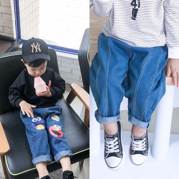 and wear clothing 2020 season children's jeans pants boys and girls children's cartoon casual jeans, Blue
and wear clothing 2020 season children's jeans pants boys and girls children's cartoon casual jeans, Blue