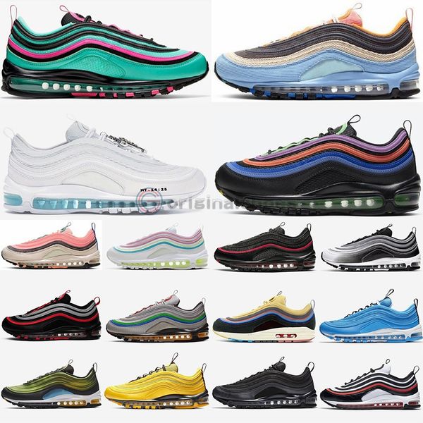 97 bred mens sneakers 97s running shoe balck metallic gold corduroy pack undefeated women mans sports sneakers og outdoor sports trainers
97 bred mens sneakers 97s running shoe balck metallic gold corduroy pack undefeated women mans sports sneakers og outdoor sports trainers