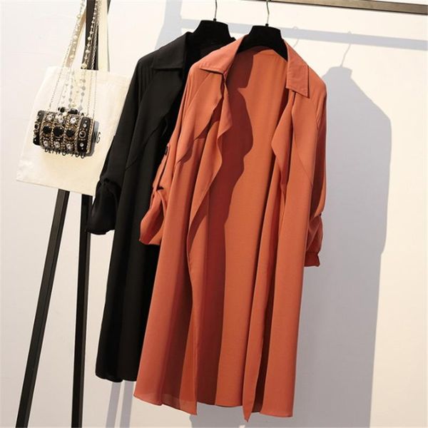 new fashion autumn korean version women trench slim girl midi long coats spring casual female big size windbreaker outwear w1172, Tan;black
new fashion autumn korean version women trench slim girl midi long coats spring casual female big size windbreaker outwear w1172, Tan;black