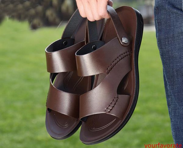 whosale casual shoes men s sandals leather summer 2019 new slippers dual-use non-slip soft bottom wild casual leather sandals men s tide
whosale casual shoes men s sandals leather summer 2019 new slippers dual-use non-slip soft bottom wild casual leather sandals men s tide