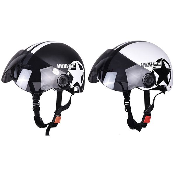 motorcycle helmet half face helmet half open face bike cycling protective abs baseball cap with five-pointed stars sale
motorcycle helmet half face helmet half open face bike cycling protective abs baseball cap with five-pointed stars sale